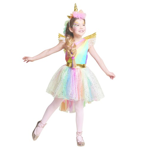 Cute girls deluxe rainbow - girls',