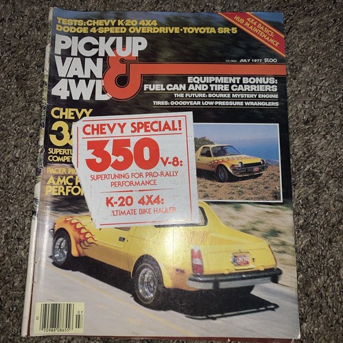 Pickup van 4wd - pickup, magazine