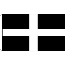 Cornwall Cornish St Piran Flag