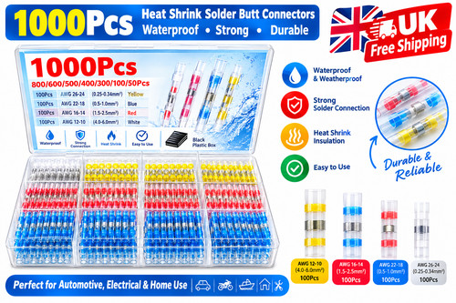 1000pcs waterproof solder - 1000pcs,