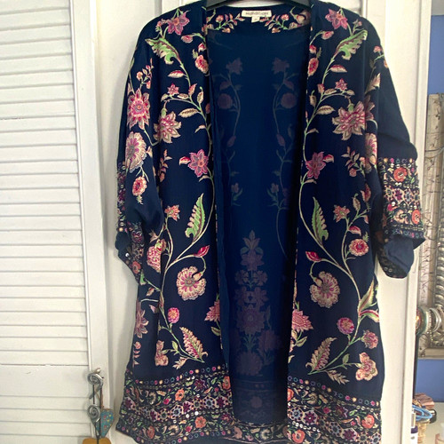 Monsoon navy floral - navy,