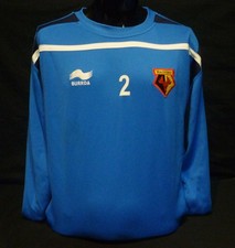 Watford FC Football 2011 / 2012 Training Burrda Drill Top #2 Club Issue Size L