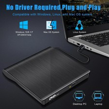USB External DVD CD Hard Disc