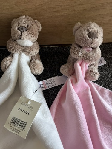 George pink cream - george, teddy