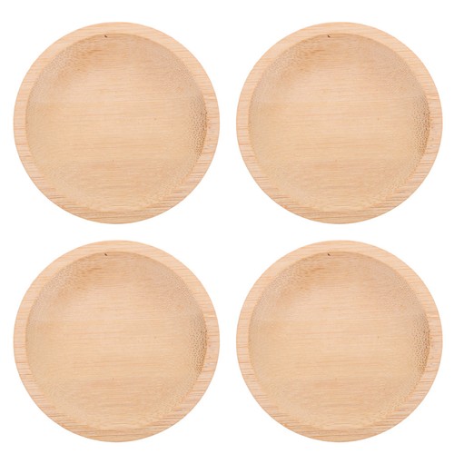 Pcs bamboo mini sauce - bamboo, bowls