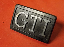 VW GOLF JETTA MK2 GTI FRONT WING INDICATOR BLANK BADGE 8v, 16v, 191853688C, Rare