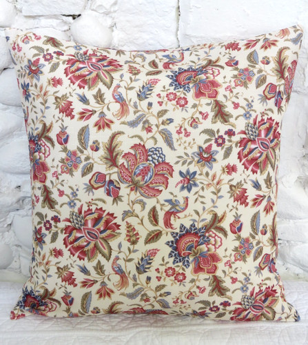 Cushion cover floral cream - cover,,