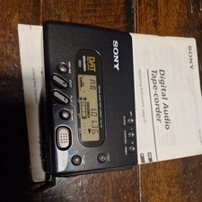 SONY TCD-D8 DAT Walkman Digital Audio Tape Recorder  Working instructions