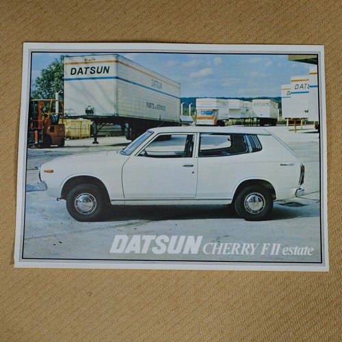 Car sales brochure datsun - sales,