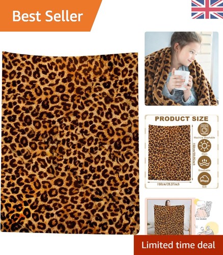 Leopard print blanket - leopard, blanket,