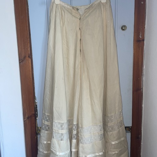 Antique edwardian ivory cotton - antique,