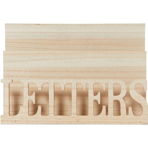 New rustic wood - new, letter