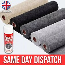 Thick Camper Van Carpet Linging 4 WAY Stretch Velvet Surface  (PREMIUM QUALITY)