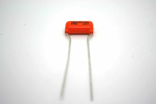 Sprague orange drop capacitor - orange,