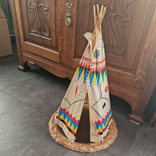 Vintage marx toys - toys, wigwam