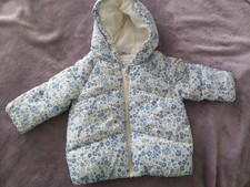 Baby Girls Floral jacket/coat in size 0-3 months BNWOTS 