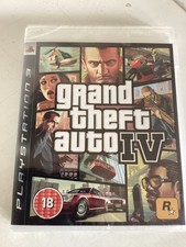 PS3 Grand Theft Auto IV, UK Pal, New And Factory Sealed