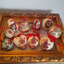 Vintage Paper Mache Decoupage