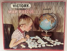Vintage VICTORY Plywood Jigsaw