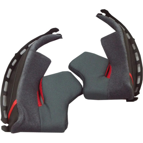 Shoei cheek pads black for - black, x