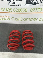 Volkswagen T4 Lowering Springs Rear Transporter Caravelle Red