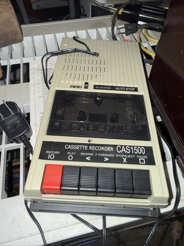 Califone cassette recorder - califone,