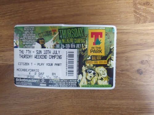 The park weekend - weekend, ticket