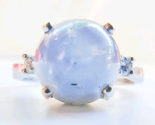 Antique 14k white gold ct - 5.5,