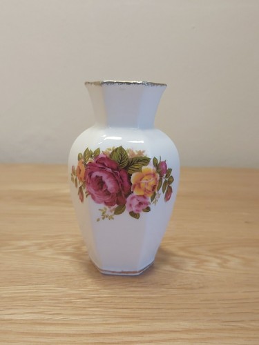 Cottage rose bone china 9cm - cottage,