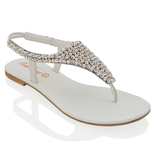 Womens flat slingback sandals - slingback,