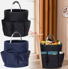 17L Multifunctional Cleaning Caddy with Handle Garden Tool Bag Cleaning Basket