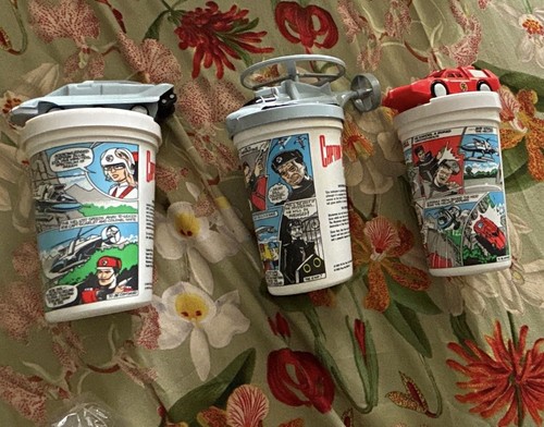 Pizza hut captain scarlet set - pizza,