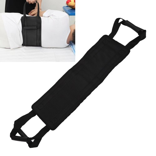 Bed lifting belt black - —bed, soft