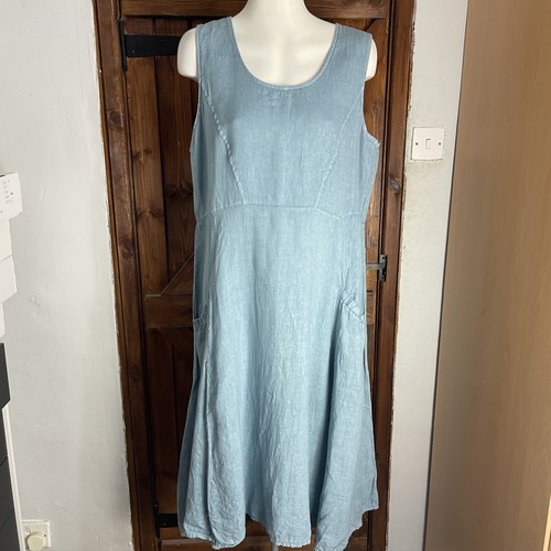 Woolovers blue 100 linen - blue,