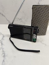 Sony ICR-4800 6 Band Radio Pocket MW SW Personal Radio With Case Made in Japan