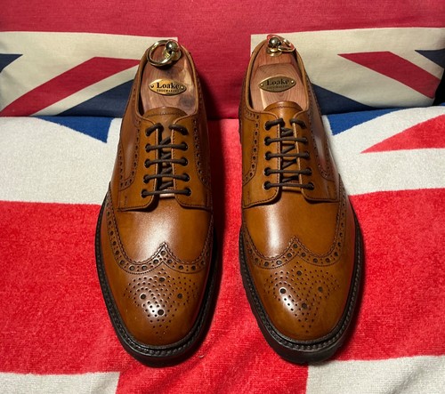 Loake brixworth tan brogues - loake,