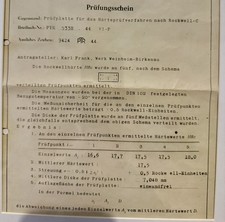 Original WWII German Document Ephemera WW2 Federal Physical-Technical Institute