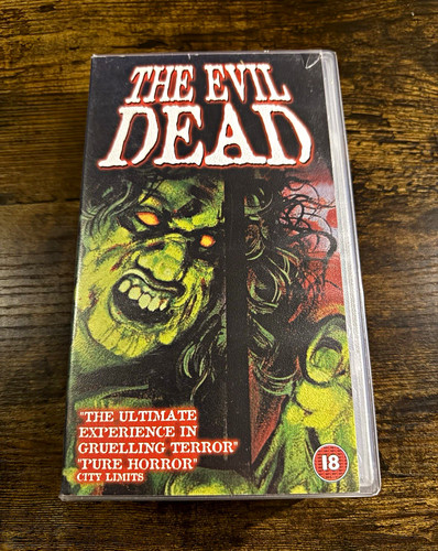 The evil dead 1981 vhs - evil,