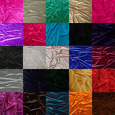 Premium Super Soft Velour Velvet Fabric Craft Dress Material 150cm 59" Width