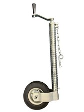 48mm HEAVYDUTY SERRATED RIBBED JOCKEY WHEEL - SUITS BRADLEY AVONRIDE/KNOTT HITCH