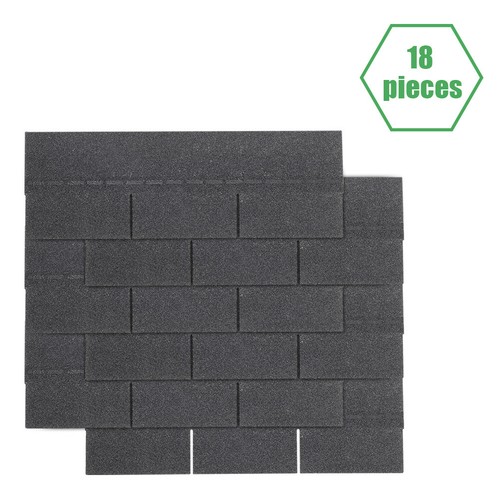 Grey asphalt roof shingles - asphalt,