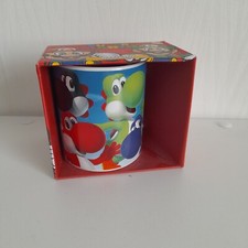 Super Mario Brothers Yoshi 11 oz Coffee Mug Nintendo 35th Anniversary NEW 2017