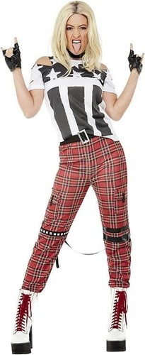 Ladies 1970s punk rocker - 1970s,