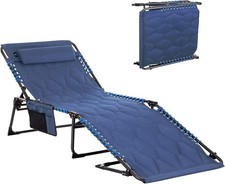 ALPHA CAMP Sunlounger Portable