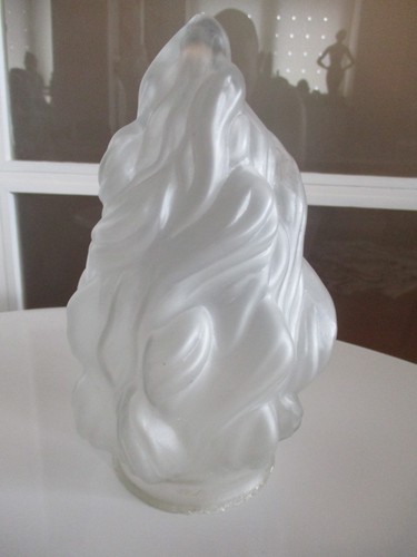 Vintage glass frosted - frosted, deco