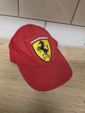 Ferrari Strapback Hat Cap Red