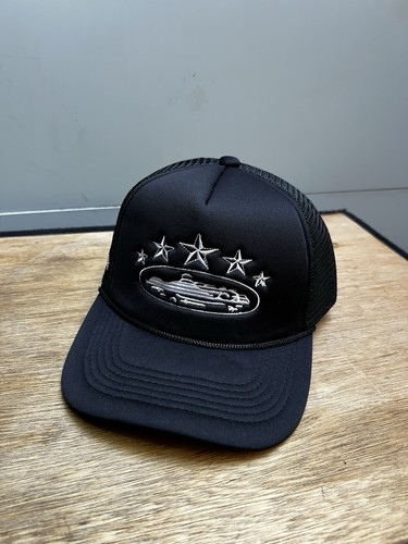 Black corteiz trucker cap - corteiz,