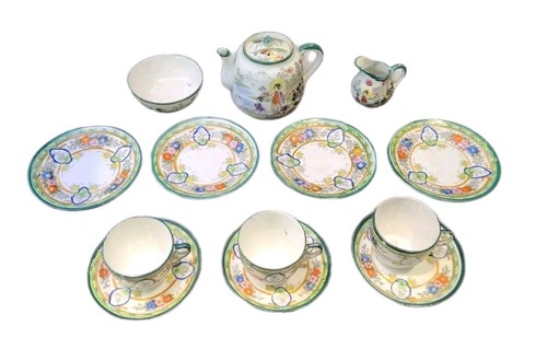 Vintage japanese tea set - japanese,