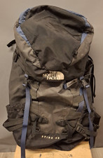 Vintage The North Face SPIRE 38 Trekking Backpack Rucksack Hiking Bag Black  D1