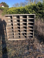 Vintage Pigeon Hole Storage